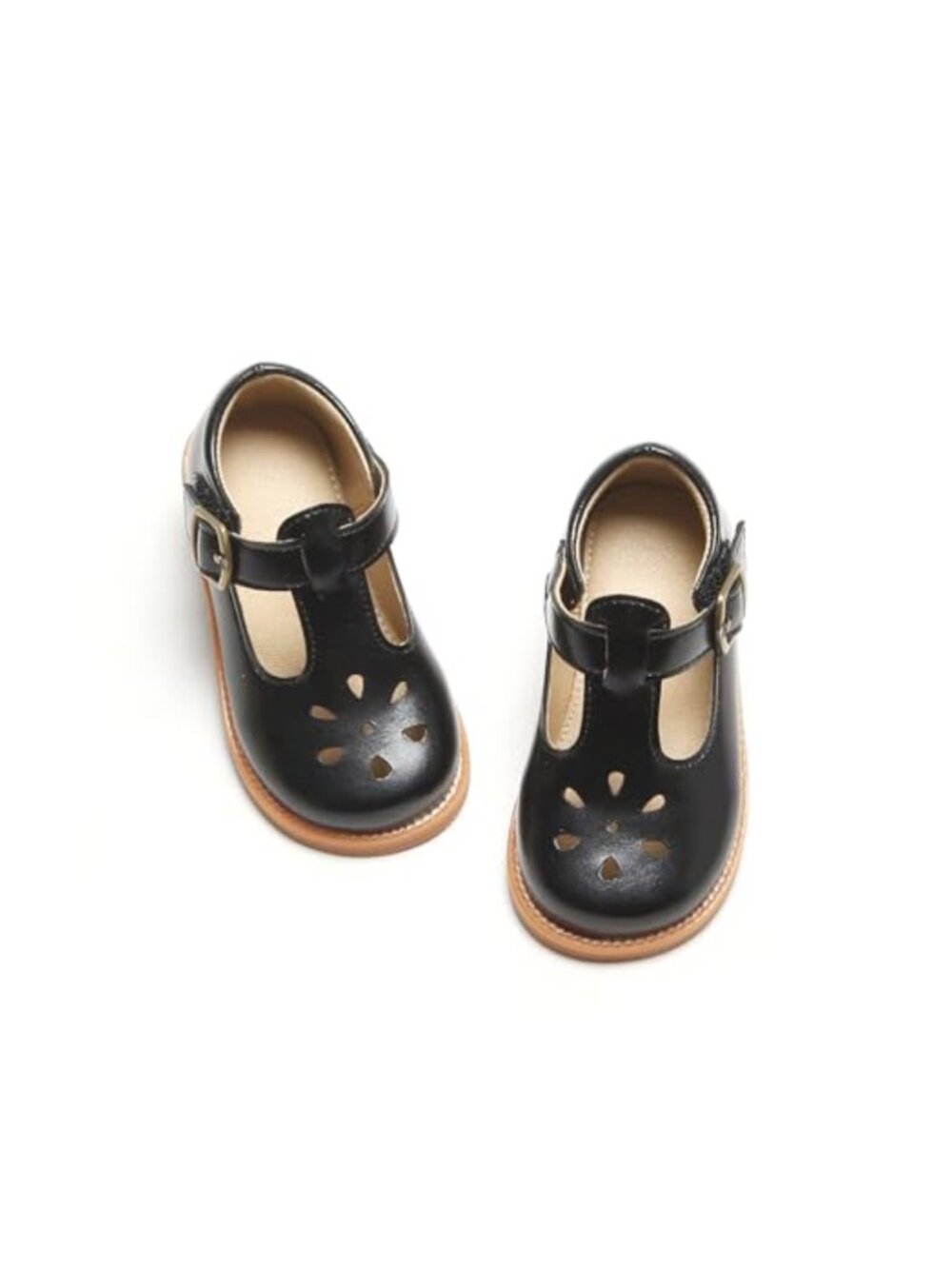 Toddler Girls Flat Oxfords Dress Shoes Mary Jane T-Strap